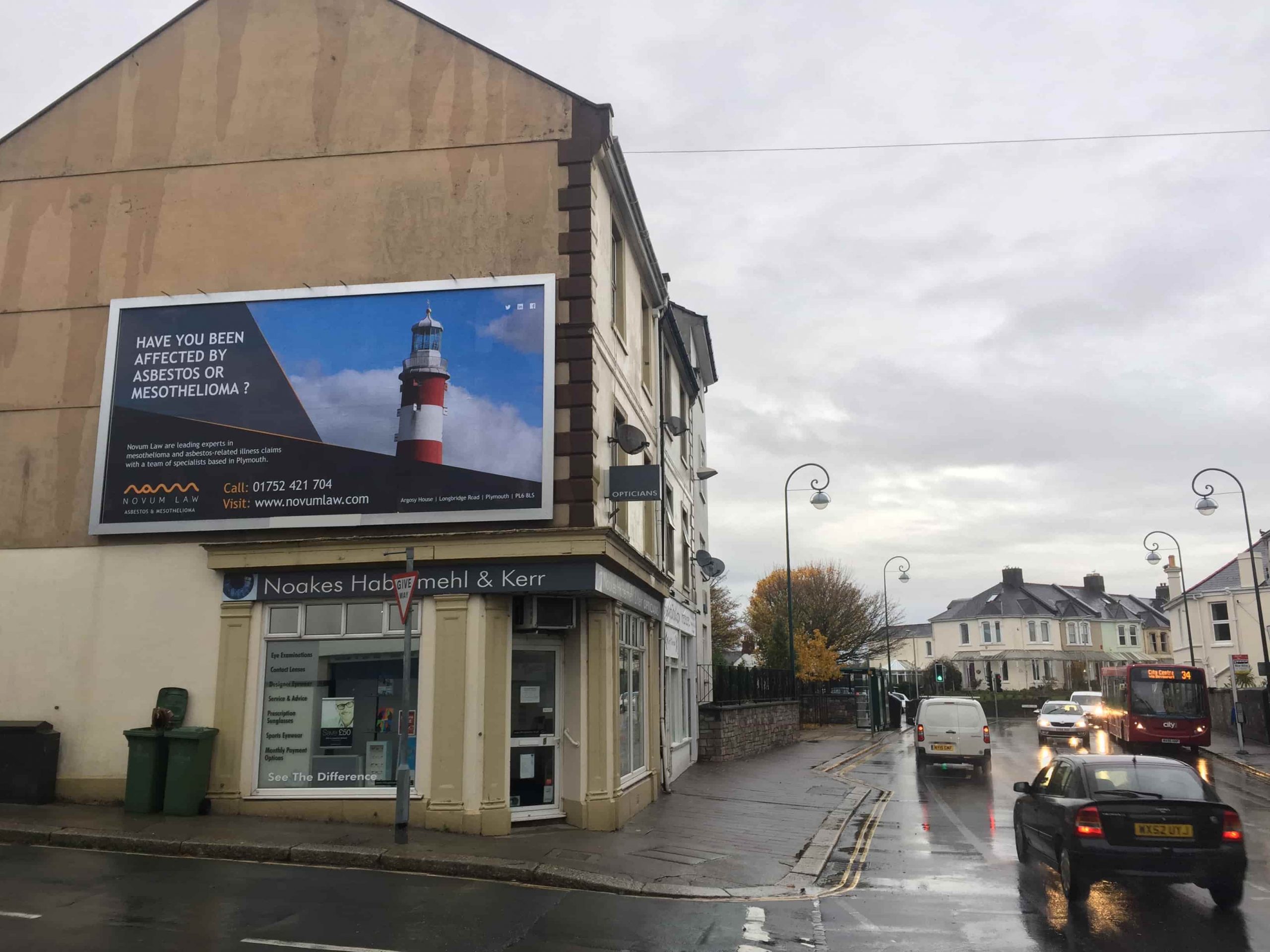 Local billboard advertising