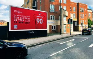 What is the best way to design a 48 sheet billboard advert